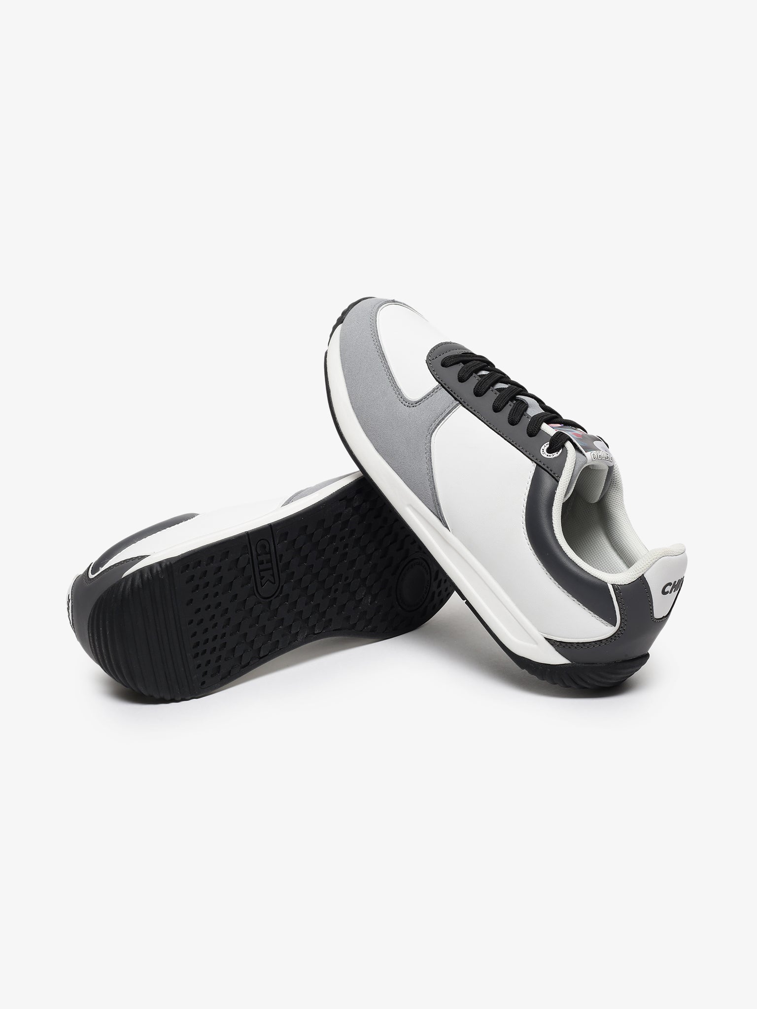 Retro White Grey