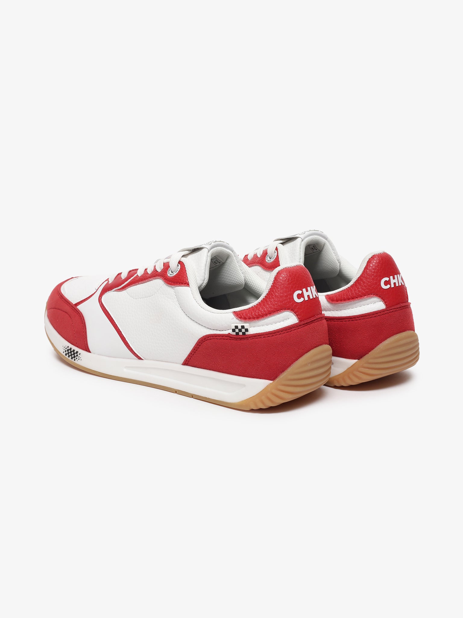 Retro White Red