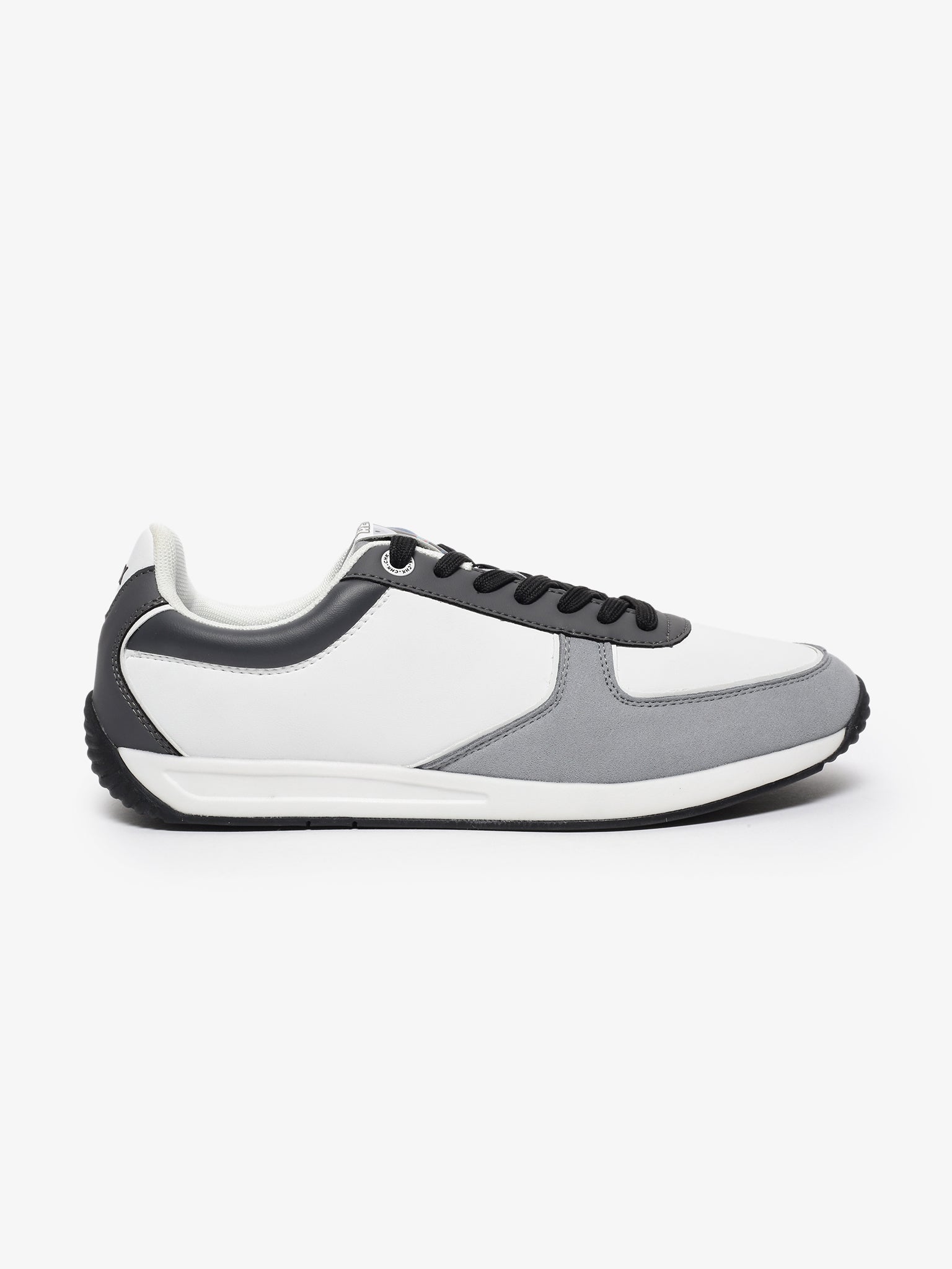 Retro White Grey