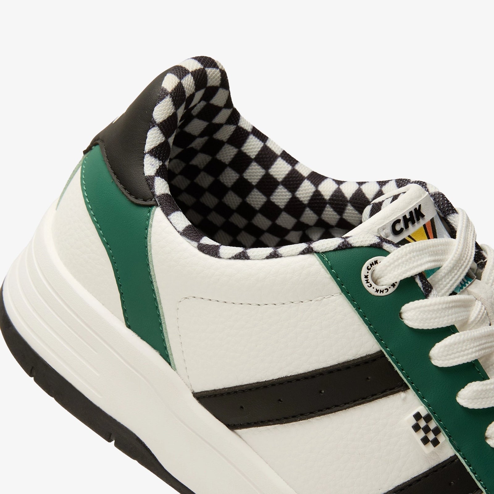 Brat Forest Green Black White Low